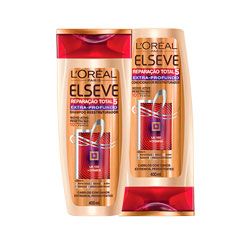 Kit Shampoo + Condicionador Elseve Reparação Total 5 Extra Profundo 400ml
