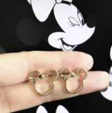 Brinco Minnie Dourado