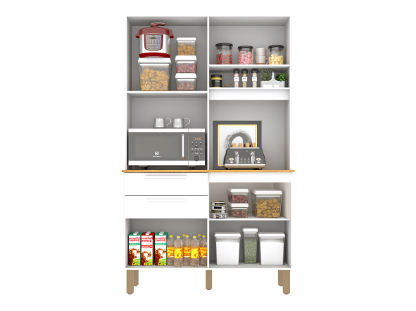 13994.Kit Cozinha Dubai 5P2G Visuzalizacao Interna Salleto