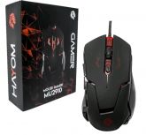 0Mouse Gamer 6 Botões 2400Dpi com Led Hayom Mu2910 para PC e notebook