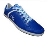 Sapatênis Masculino Calvin Klein Couro Azul MIX10600