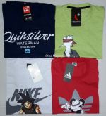 Camiseta Estampada Gola Careca Fio 30.1- 10 Peças