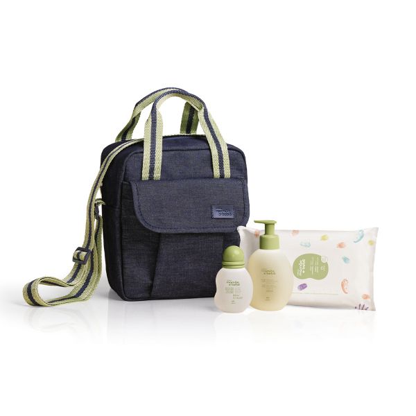 Kit Mamãe e Bebê com frasqueira