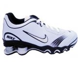 Tênis Infantil Nike Shox Turbo Branco e Preto