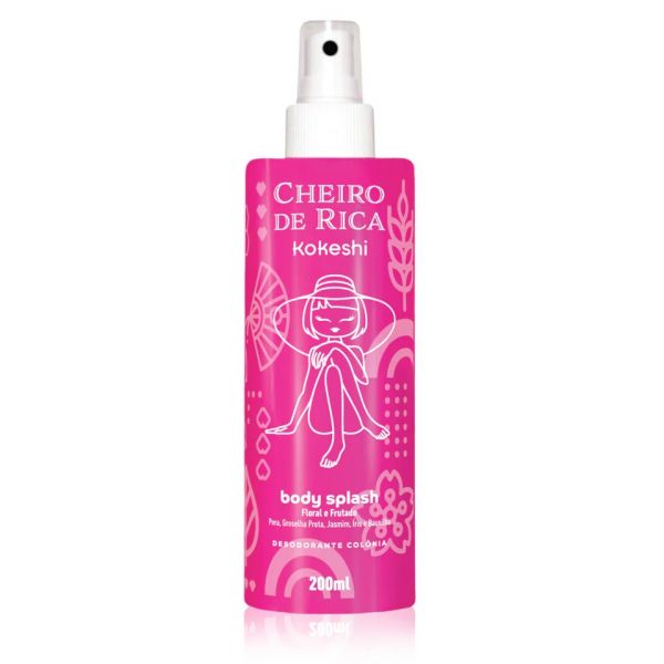 BODY SPLASH N. 1 FLORAL E FRUTADO - KOKESHI