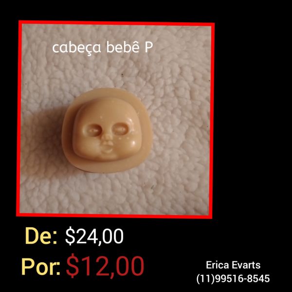 Cabeça bebê P