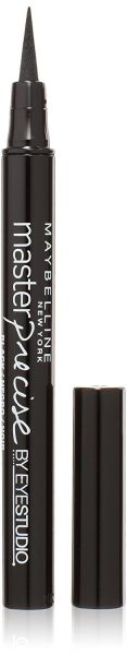 Maybelline New York Eye Studio Master Delineador Liquido Preciso, Preto