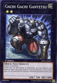 Gachi Gachi Gantetsu RARE BP01-EN025