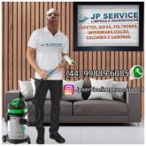 Limpeza de sofás Jardim da Glória em Maringá