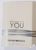 Amostra Perfume Importado Because It's You EDP Emporio Armani