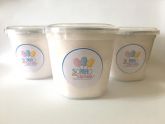 30 Potes Médios Personalizados de Algodão Doce - 450ml/20g