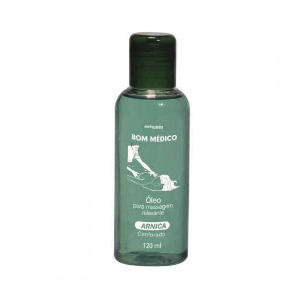 3546 BOM MÉDICO - ÓLEO PARA MASSAGEM RELAXANTE COM ARNICA - 120 ML