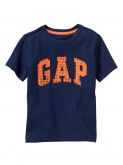 MC4C14- Camiseta GAP Logo Azul marinho 5Yrs (4-5anos) - GAP