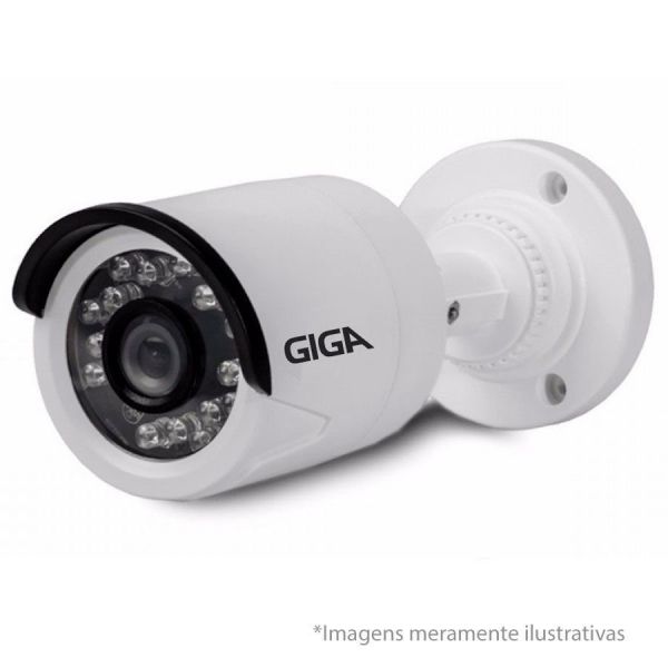 Câmera de Segurança Giga GS0018 Orion - 1MP, HD 720p, Visão Noturna Infra 20 metros - 4 em 1 HDCVI,