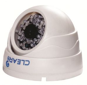 DOME Infra 20M 1/3 CMOS super digital 800 linhas duplo filtro lente 3,6mm 20 leds branca