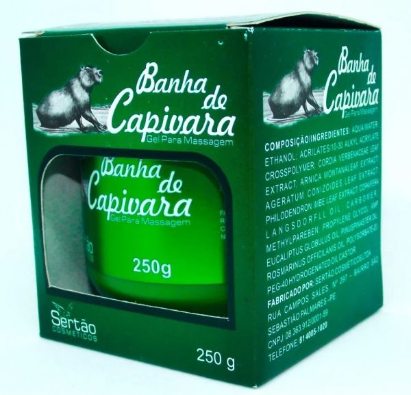 Gel Massageador Banha De Capivara St 250g