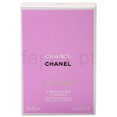 CHANEL CHANCE EDT FEM 3X20ML  COD 867685
