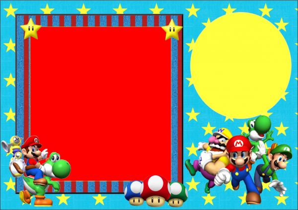 A4 PERSONALIZADO - MARIO WORD TURMA