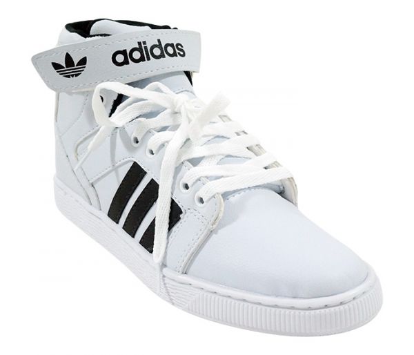 Tênis Adidas Varial New Cano Alto Branco e Preto  Modelo: 15015