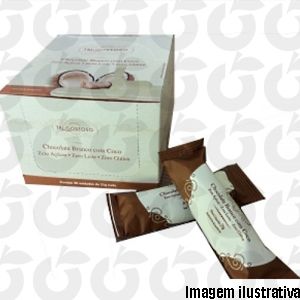 Alfarroba de Chocolate Branco com Coco Display 25g 20Unid Tri-Gostoso