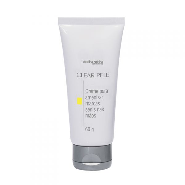 3408 CLEAR PELE - CREME PARA AMENIZAR MARCAS SENIS NAS MÃOS 60 g