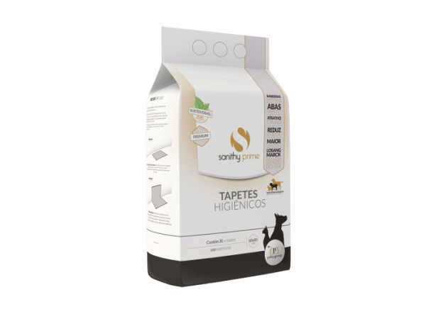 Sanithy Pet -Tapetes higiênicos Super Premium - 30 Unidades 80x60