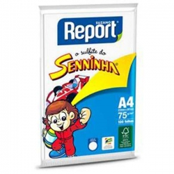 papel sulfite a4 seninha 100 fls