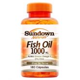 Fish Oil 1000mg - Óleo de Peixe (180caps) - Sundown