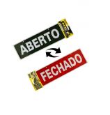 Placa Aberto/Fechado