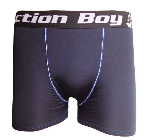 Cueca Boxer Action Boy Preta