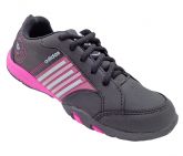 Tênis Feminino Adidas F600 Preto e Rosa
