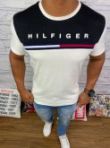 Camiseta Tommy Hilfiger Creme      Marca: Tommy Hilfiger     REF. CTHC07