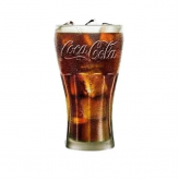 Kit Com 2 Copo De Refrigerante De Vidro - Coca Cola 470ml