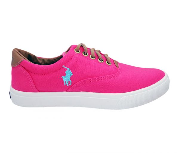 Tênis Polo Ralph Lauren Vaugh Rosa