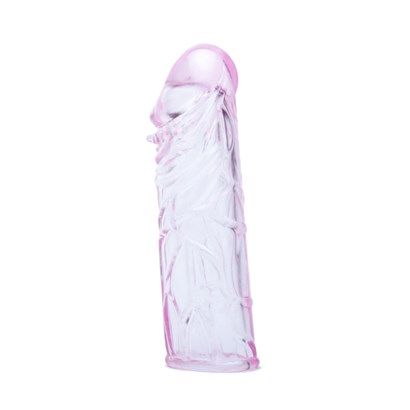 Capa Peniana Em Silicone Veias Salientes Importada Sensual L