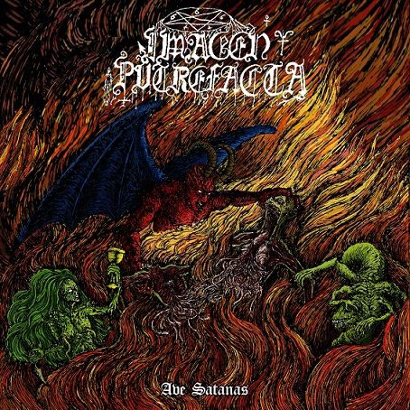 CD IMAGEN PUTREFACTA - Ave Satanas com 11 bônus costa riquenho