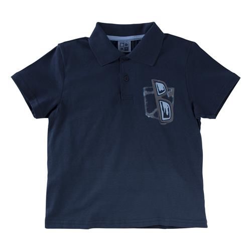 Camiseta Polo Menino Estampa Óculos 7144