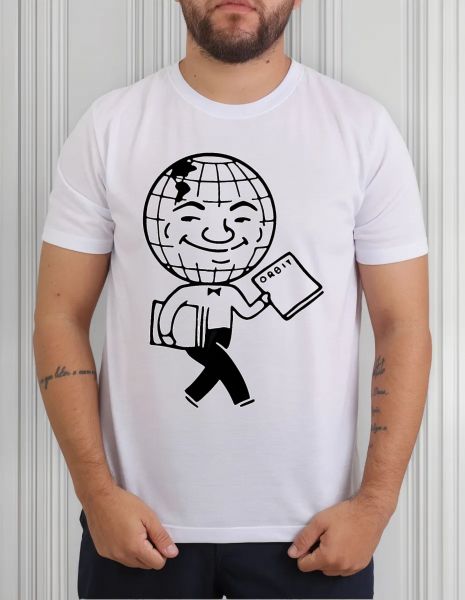 Camiseta Pulp Fiction Globo sorridente Jimmie Dimmick, Quentin Tarantino