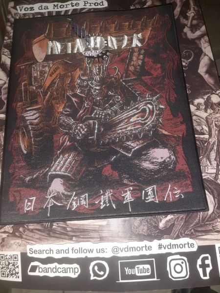 Metalucifer - Samurai (Patch Costa Bordado)