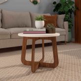 Mesa de Centro Jasmin Off White.Cedro Artely