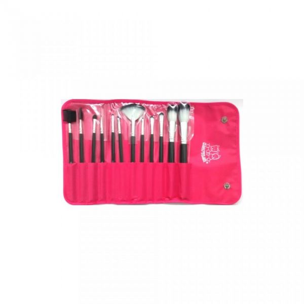 Kit de Pincéis para Maquiagem Macrilan c/12 Pincéis KP1-5T