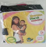 Canguru Bebe Sling Flores Lilás
