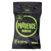 PRESERVATIVO NEON COM 3 UNIDADES PRUDENCE