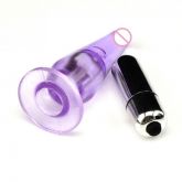 Vibrador plugue anal butt plug