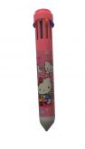 Caneta 10  Cores Hello Kitty