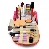 Combo Mix de Maquiagens e Pincéis + Necessaire