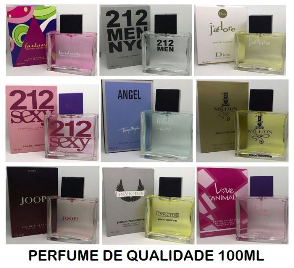 10 Perfume Importado Contratipo 100ml