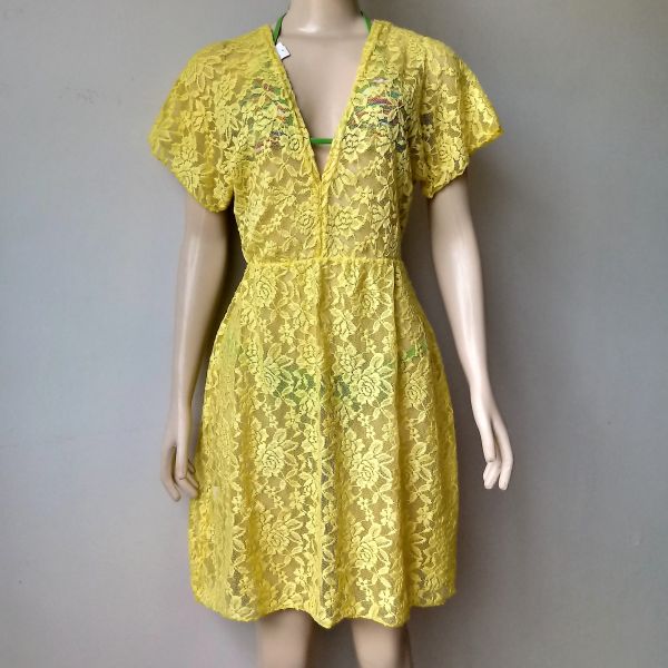 VESTIDO SAÍDA DE BANHO EM RENDA