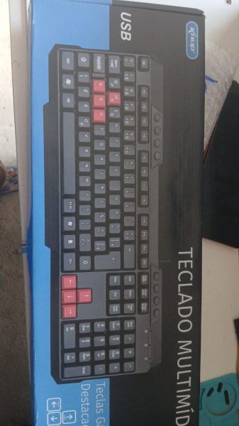 TECLADO MULTIMIDIA KP-2034A