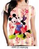 T-Shirt Blusa Feminina P M G